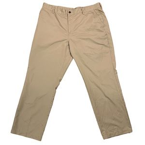 Adidas Pants Mens 38x32 Brown Slacks Chino Golfing Golf Golfer Khakis Climalite